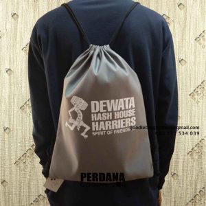 Tas Goodie Bag Serut Taslan Desain Sablon Kirim Kesiman Kertalangu Denpasar Timur Bali Id7448P